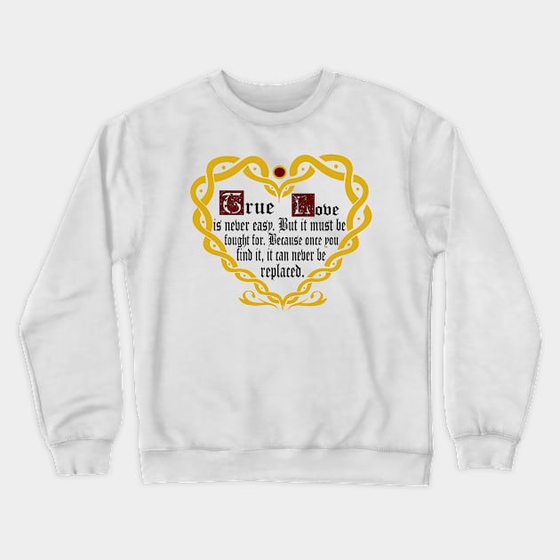 True Love: Once Upon a Time Crewneck Sweatshirt by LunaHarker